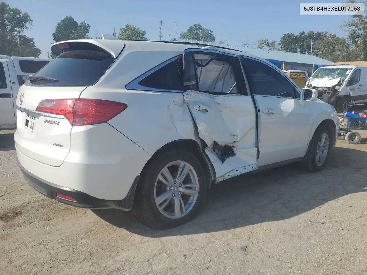 2014 Acura Rdx VIN: 5J8TB4H3XEL017053 Lot: 70671494