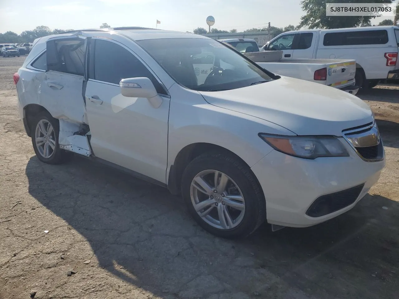 2014 Acura Rdx VIN: 5J8TB4H3XEL017053 Lot: 70671494