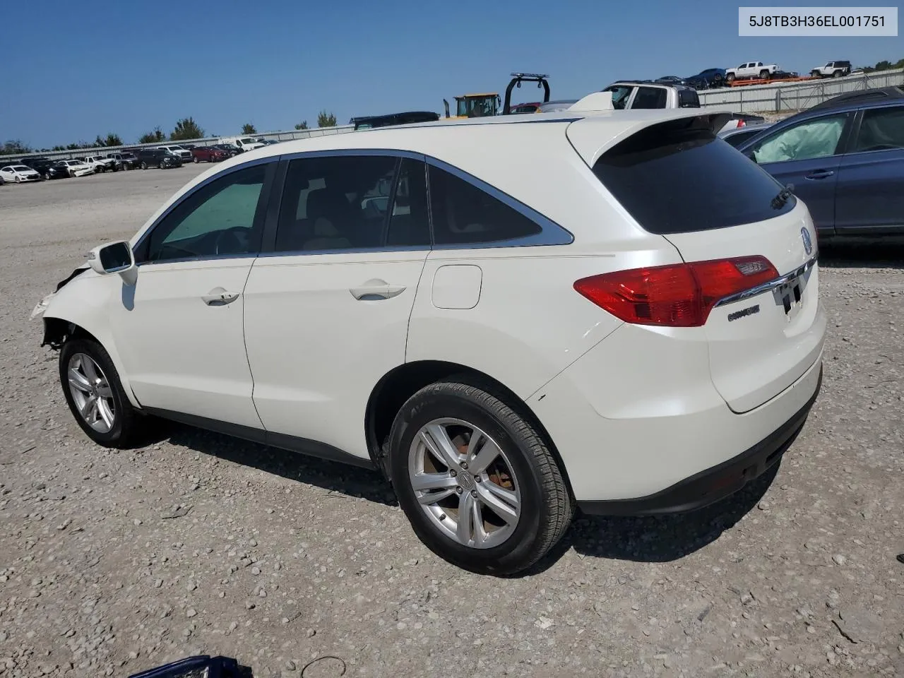 5J8TB3H36EL001751 2014 Acura Rdx