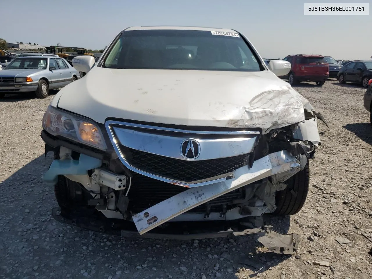 5J8TB3H36EL001751 2014 Acura Rdx