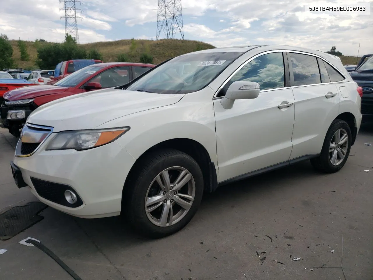 2014 Acura Rdx Technology VIN: 5J8TB4H59EL006983 Lot: 70841084