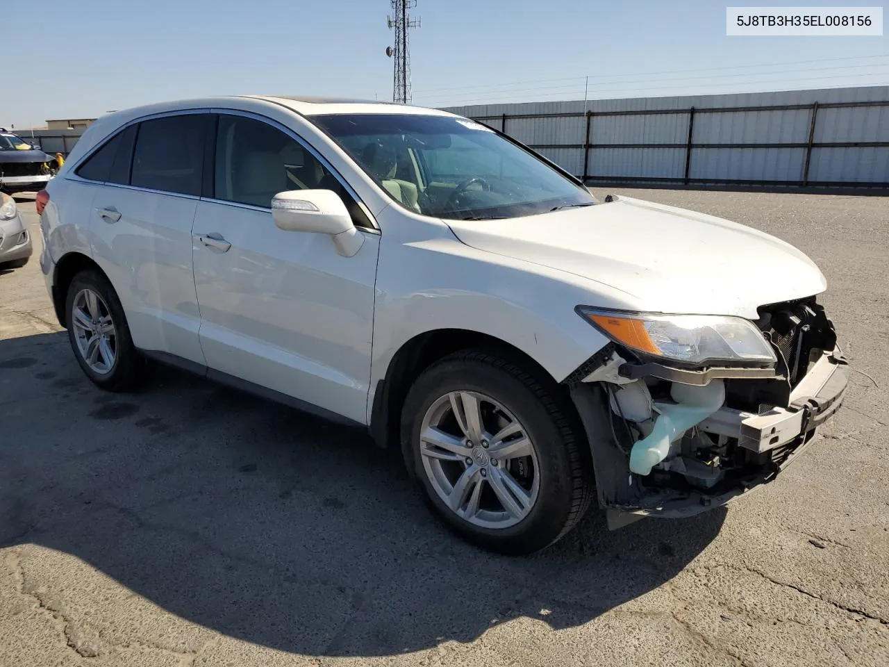 2014 Acura Rdx VIN: 5J8TB3H35EL008156 Lot: 71715124