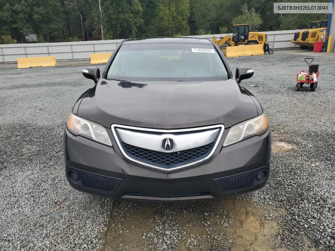 2014 Acura Rdx VIN: 5J8TB3H32EL013041 Lot: 71838594