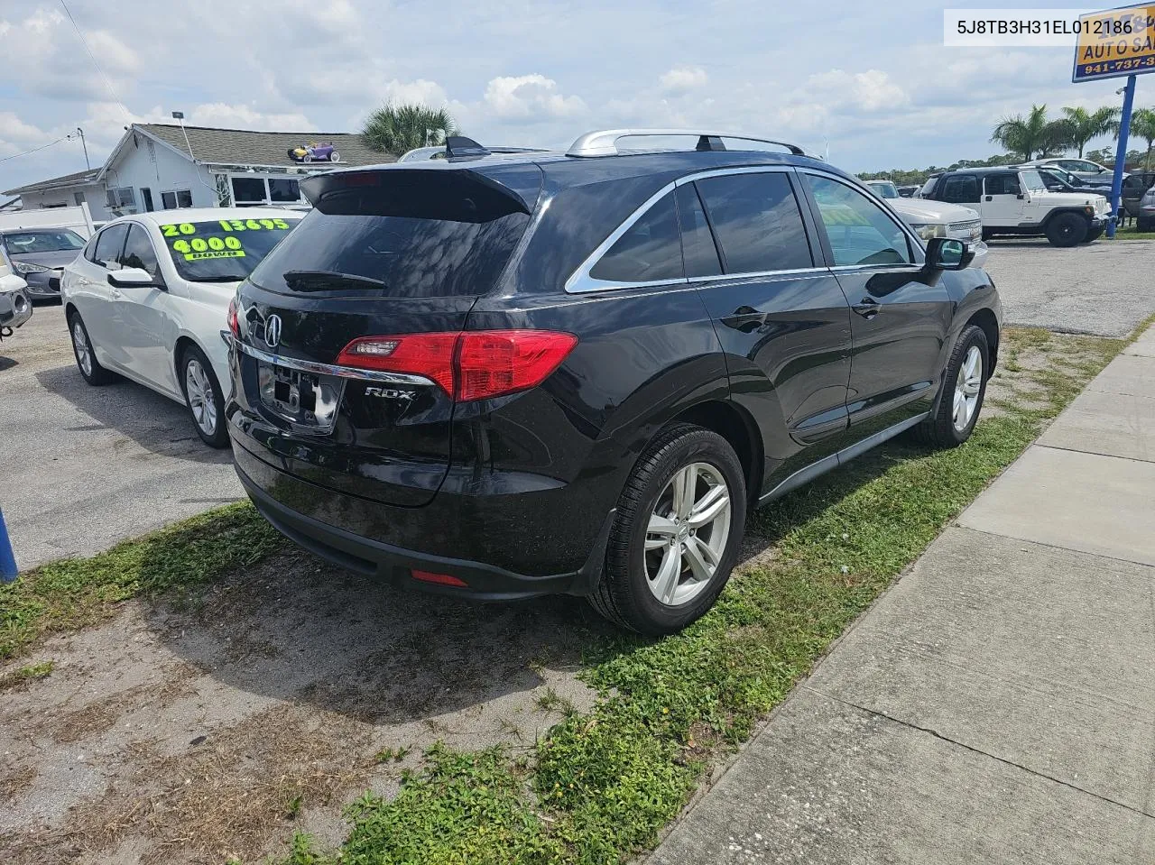 5J8TB3H31EL012186 2014 Acura Rdx