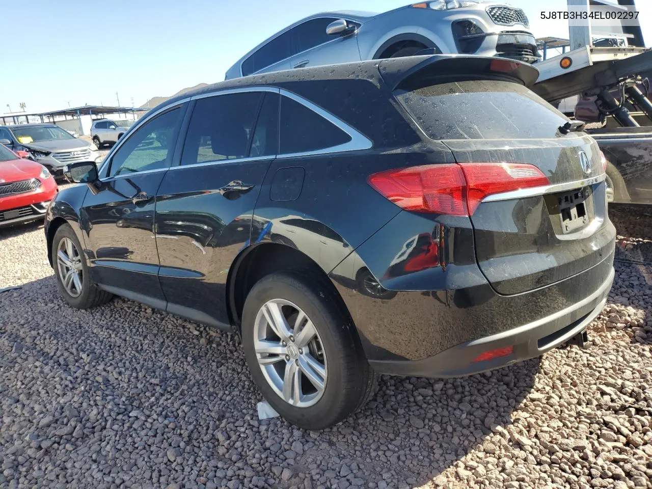 2014 Acura Rdx VIN: 5J8TB3H34EL002297 Lot: 72093364