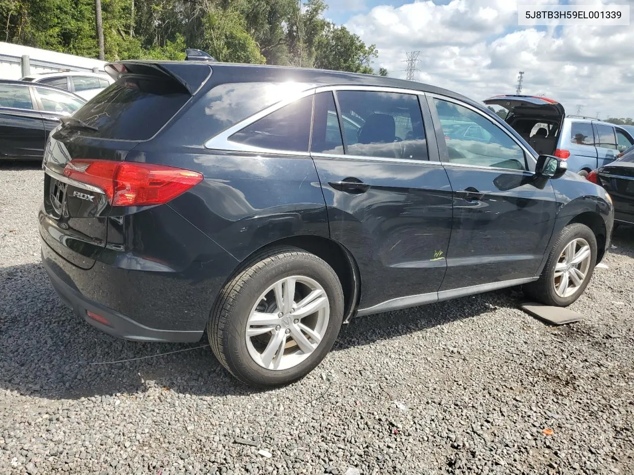 2014 Acura Rdx Technology VIN: 5J8TB3H59EL001339 Lot: 72167994