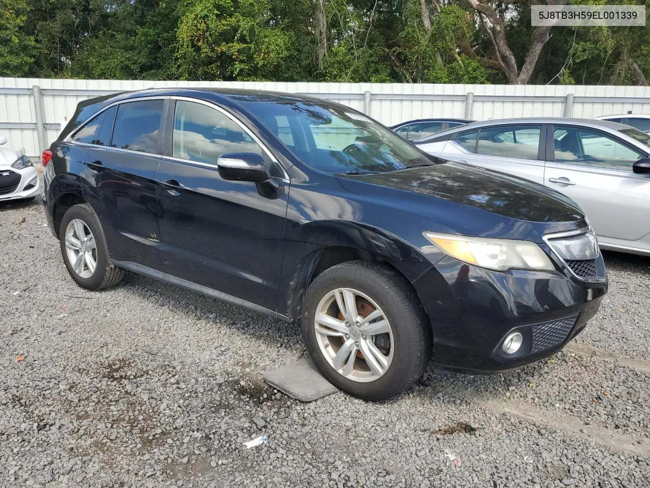 2014 Acura Rdx Technology VIN: 5J8TB3H59EL001339 Lot: 72167994