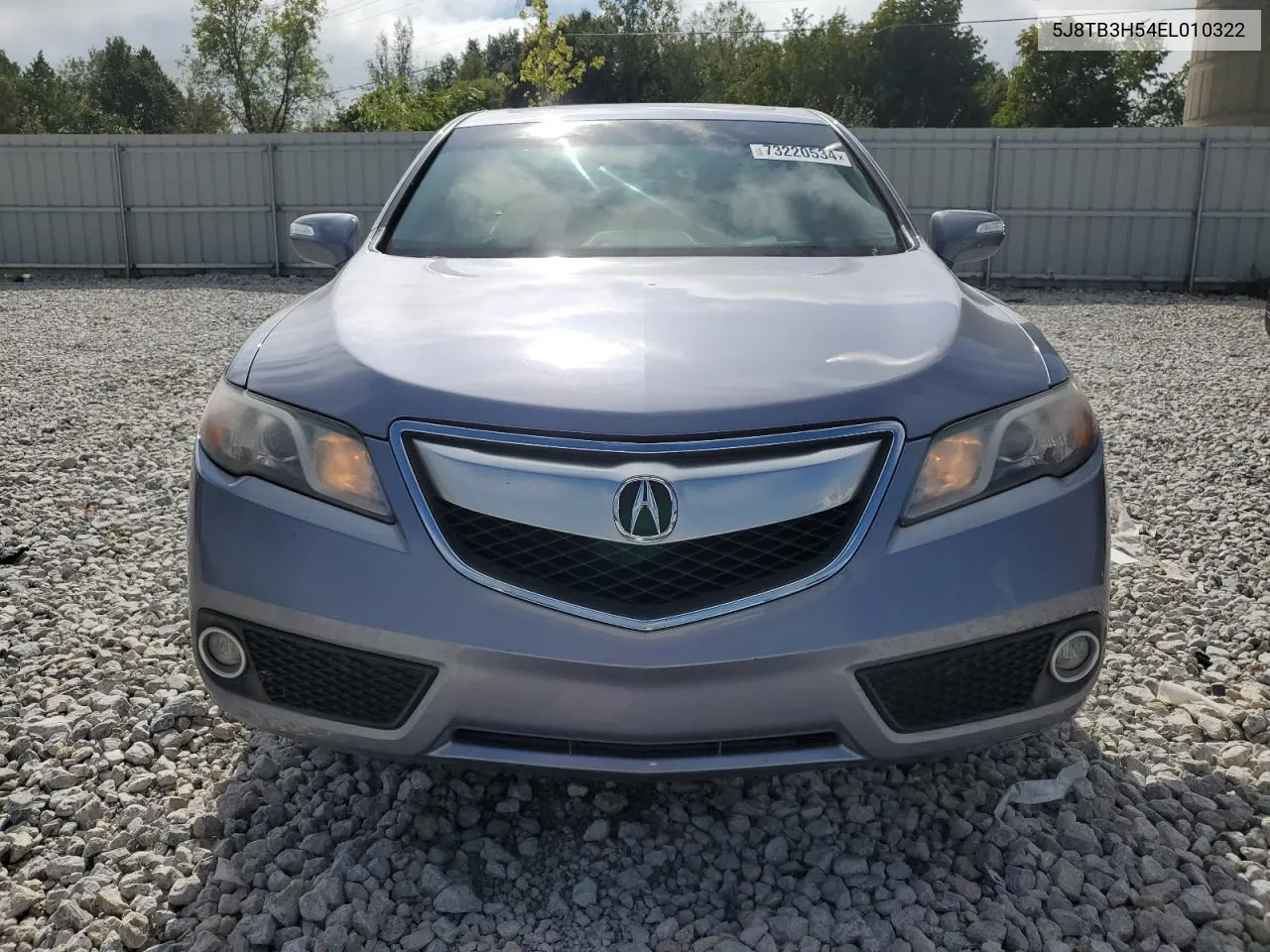 2014 Acura Rdx Technology VIN: 5J8TB3H54EL010322 Lot: 73220534