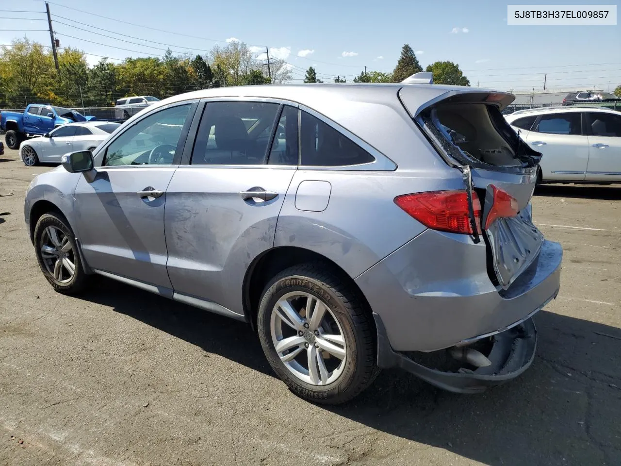 2014 Acura Rdx VIN: 5J8TB3H37EL009857 Lot: 73705674