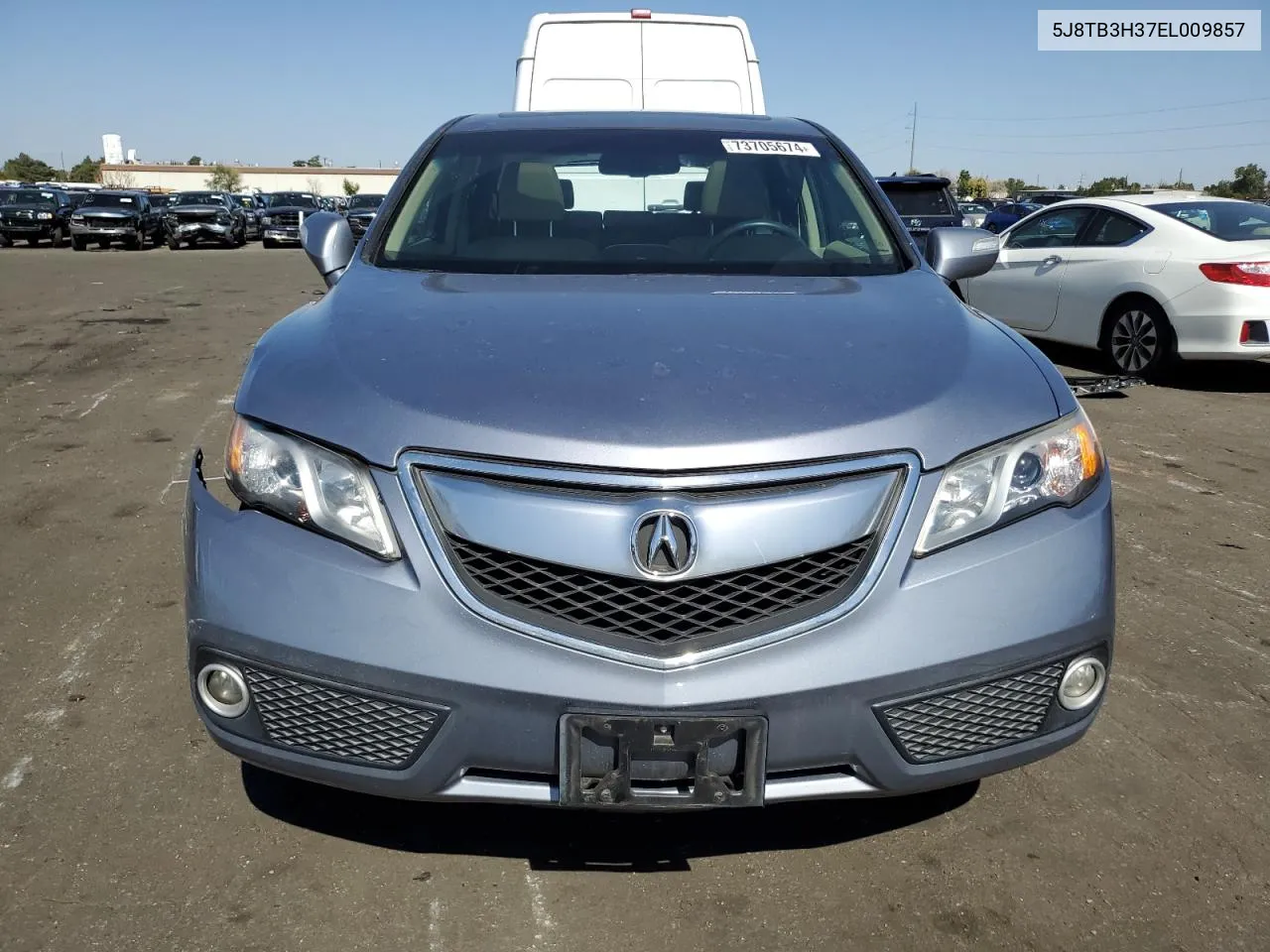 2014 Acura Rdx VIN: 5J8TB3H37EL009857 Lot: 73705674