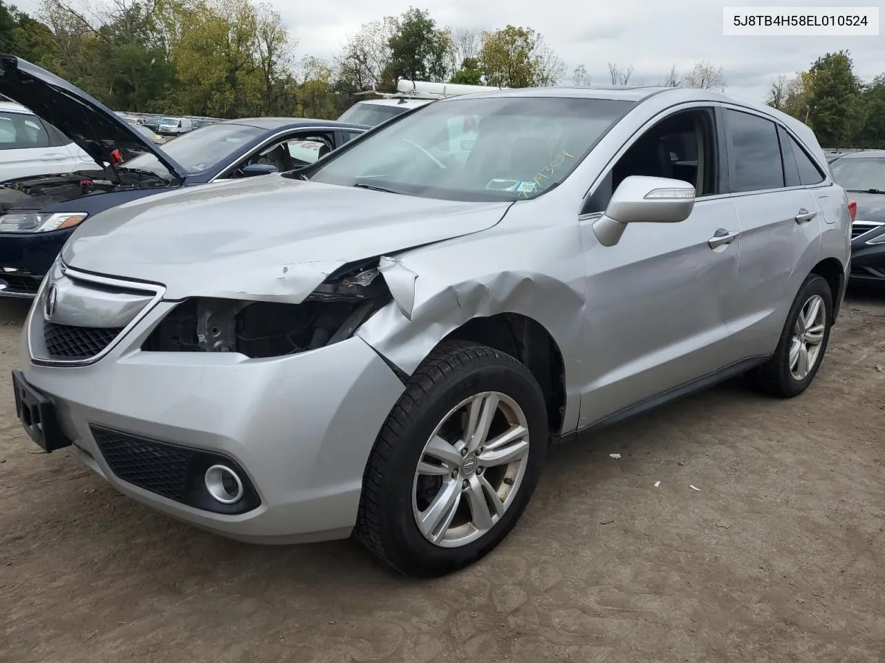 2014 Acura Rdx Technology VIN: 5J8TB4H58EL010524 Lot: 73793034