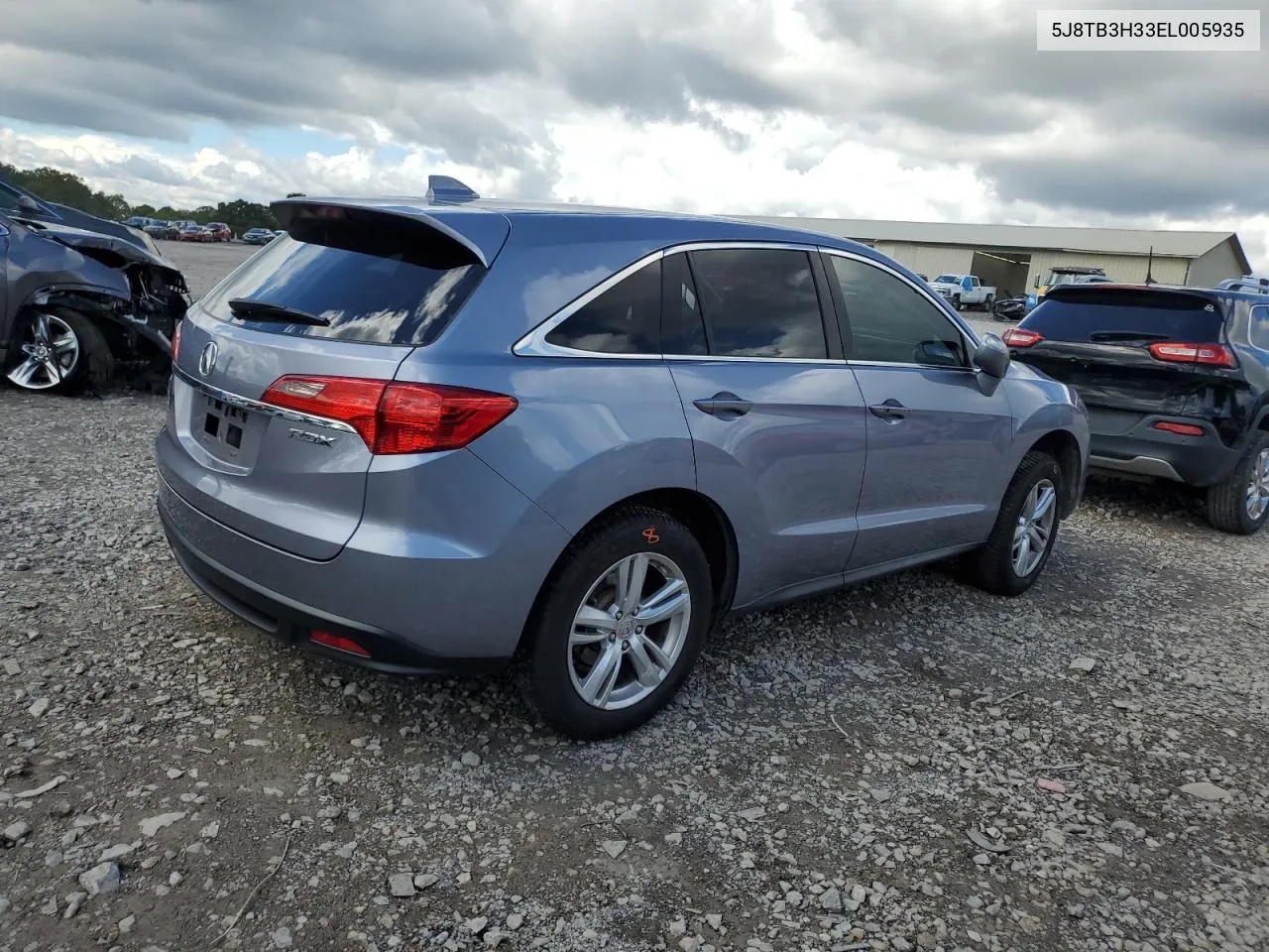 2014 Acura Rdx VIN: 5J8TB3H33EL005935 Lot: 73987624