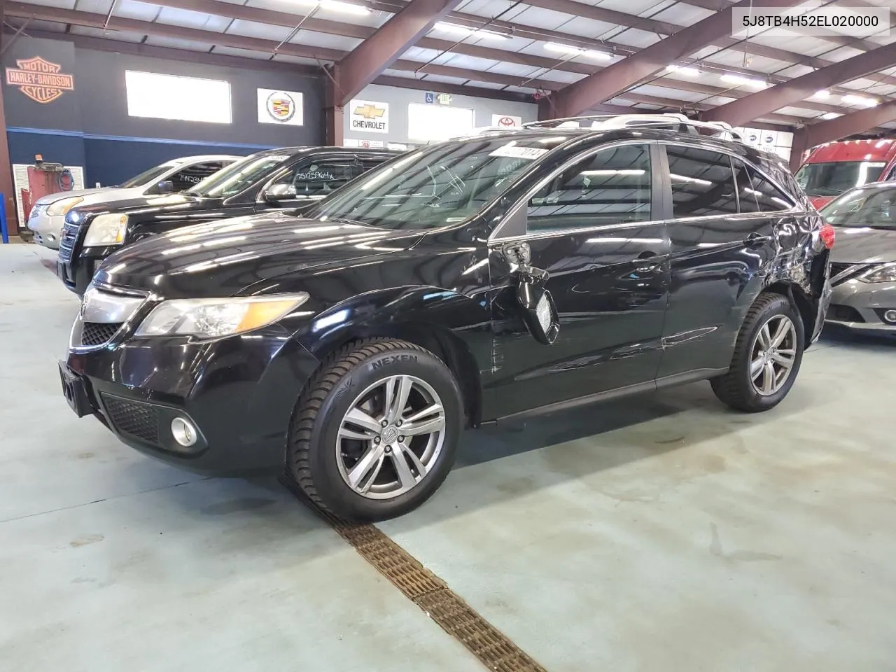 2014 Acura Rdx Technology VIN: 5J8TB4H52EL020000 Lot: 74517014