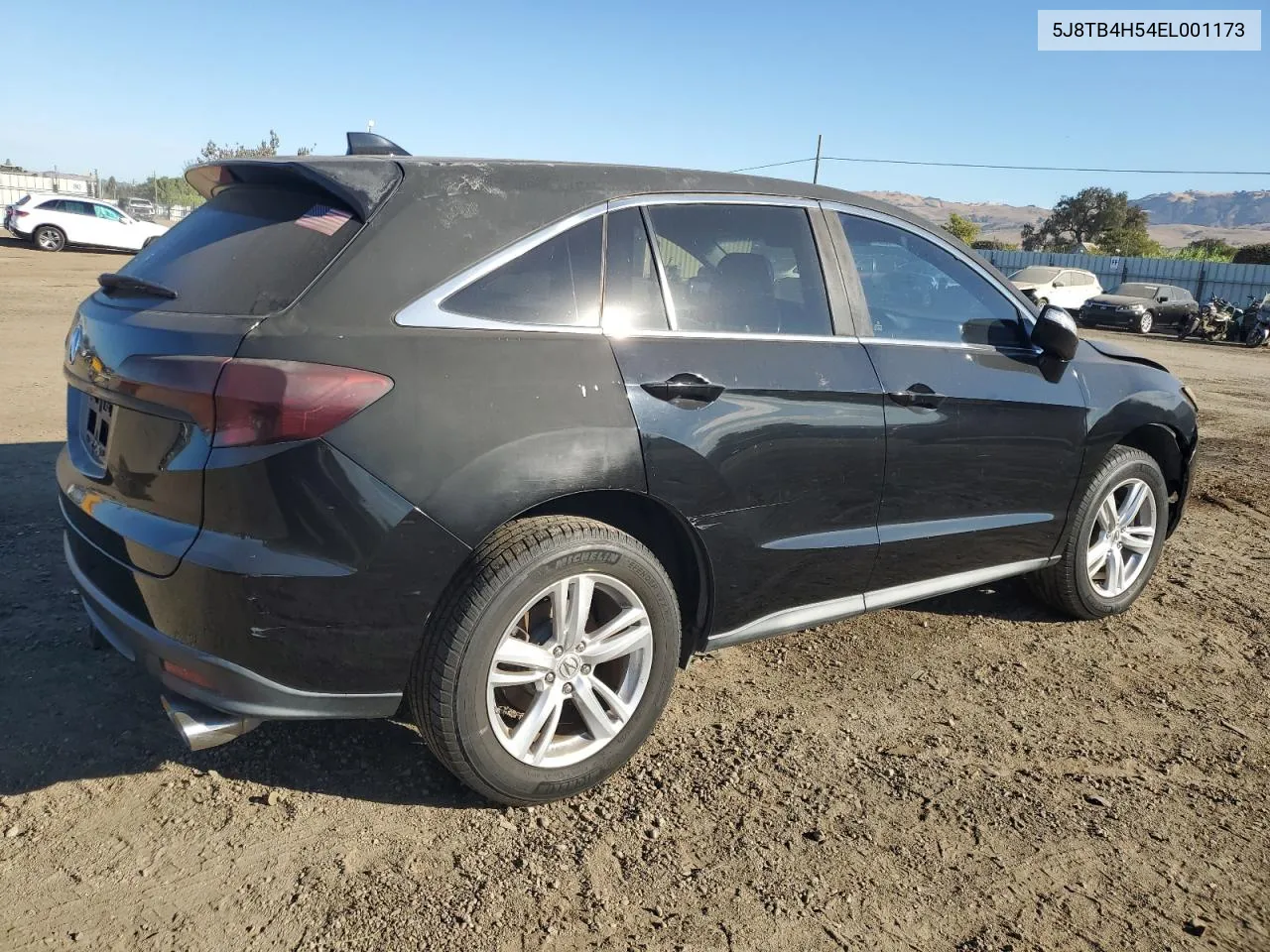 2014 Acura Rdx Technology VIN: 5J8TB4H54EL001173 Lot: 74619424