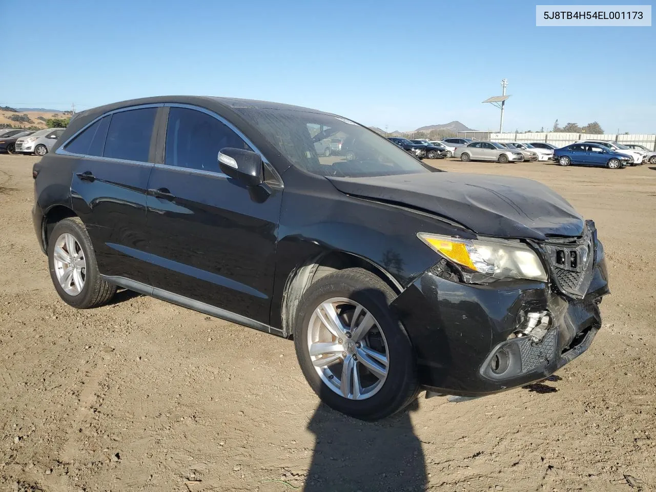 2014 Acura Rdx Technology VIN: 5J8TB4H54EL001173 Lot: 74619424