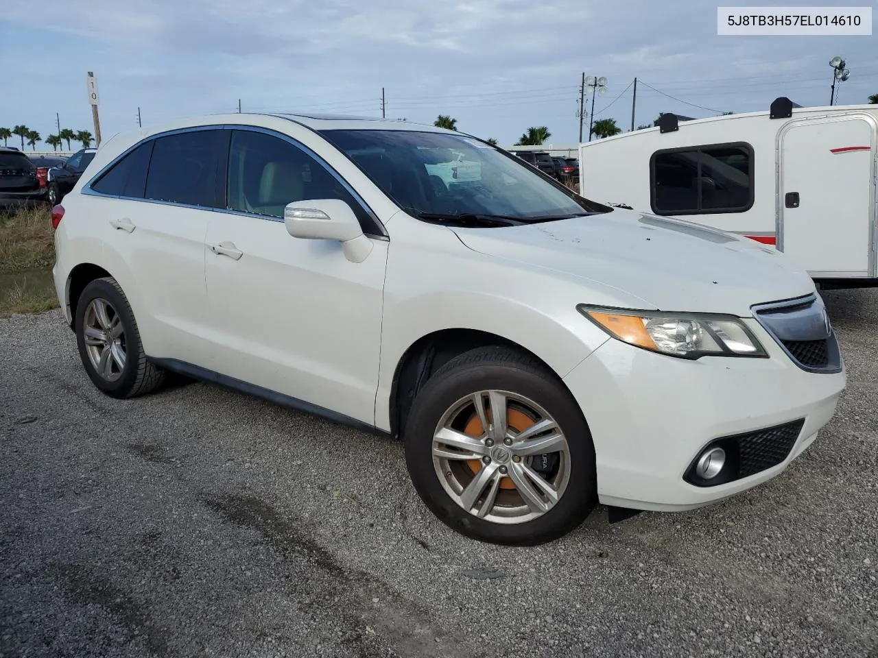 2014 Acura Rdx Technology VIN: 5J8TB3H57EL014610 Lot: 75235934