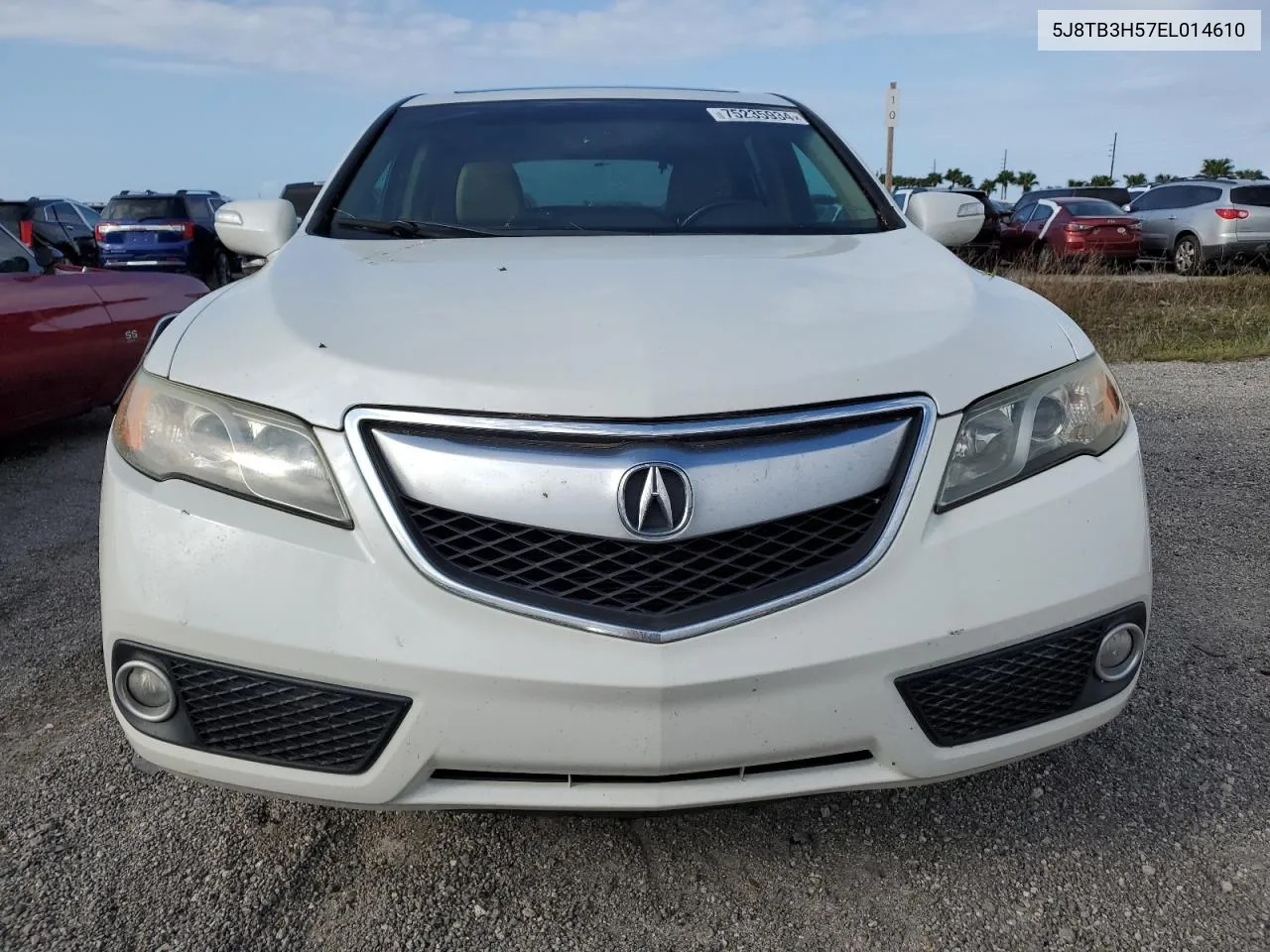 2014 Acura Rdx Technology VIN: 5J8TB3H57EL014610 Lot: 75235934