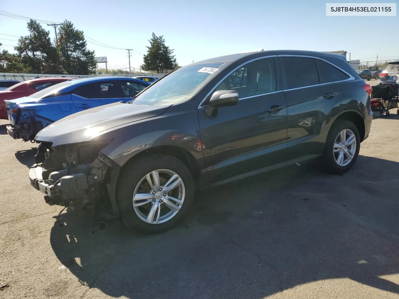 2014 Acura Rdx Technology VIN: 5J8TB4H53EL021155 Lot: 75647094