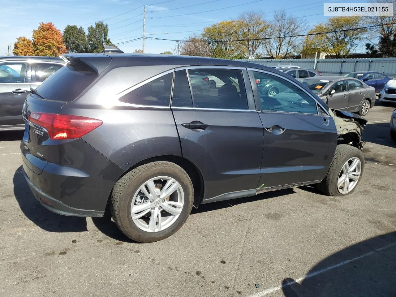 2014 Acura Rdx Technology VIN: 5J8TB4H53EL021155 Lot: 75647094