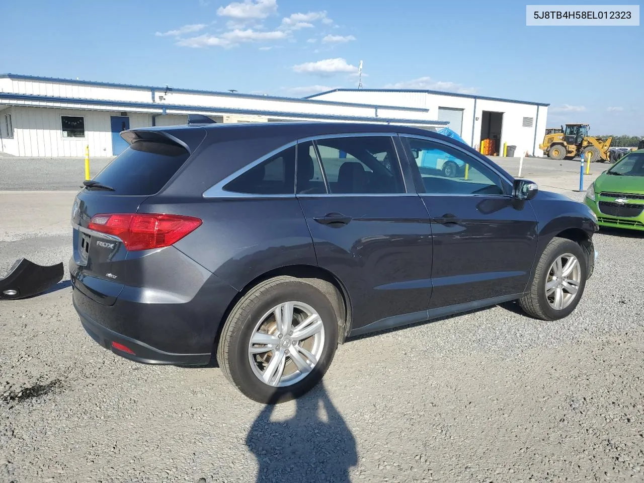 2014 Acura Rdx Technology VIN: 5J8TB4H58EL012323 Lot: 75665284