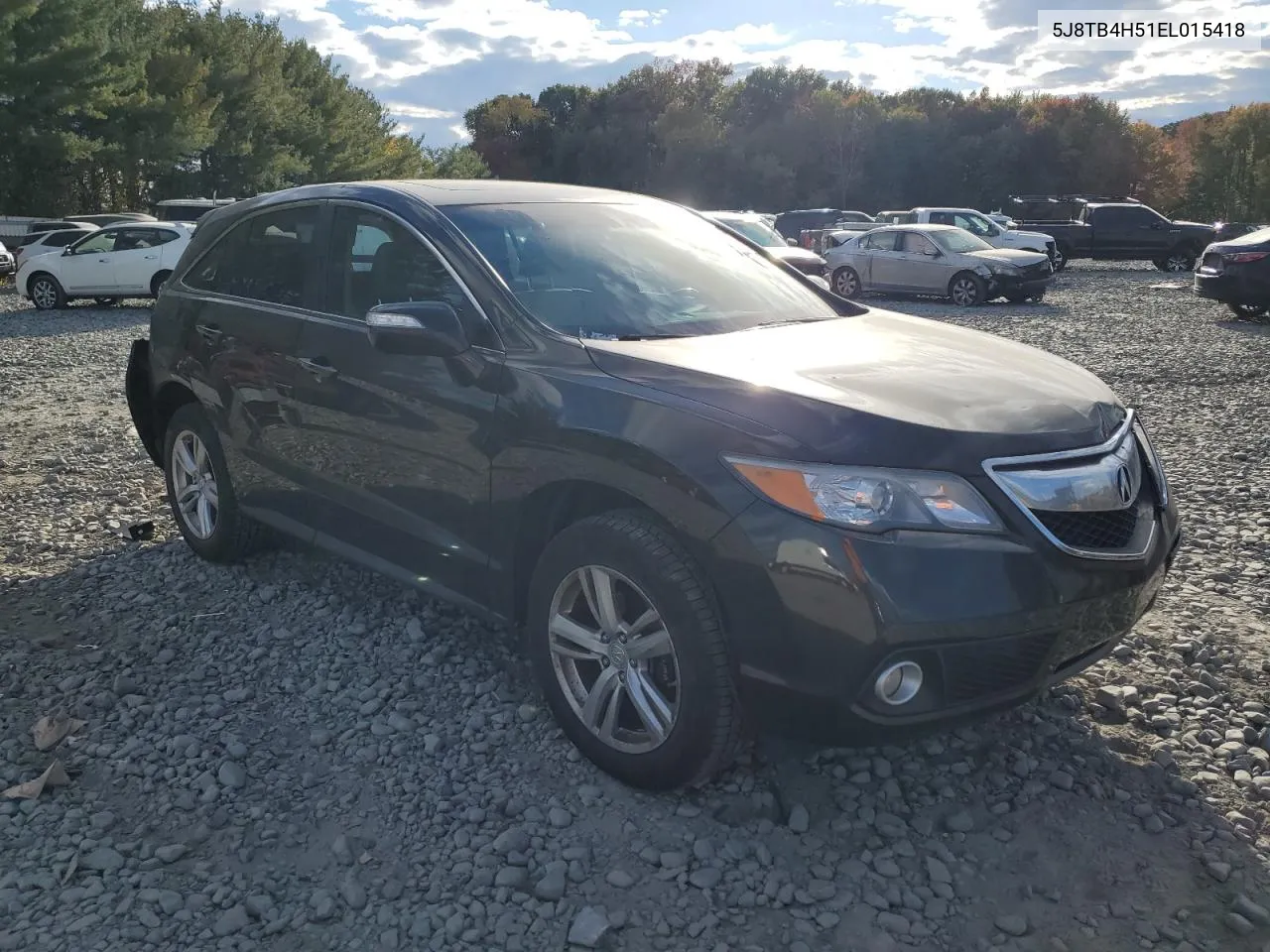 2014 Acura Rdx Technology VIN: 5J8TB4H51EL015418 Lot: 76122634