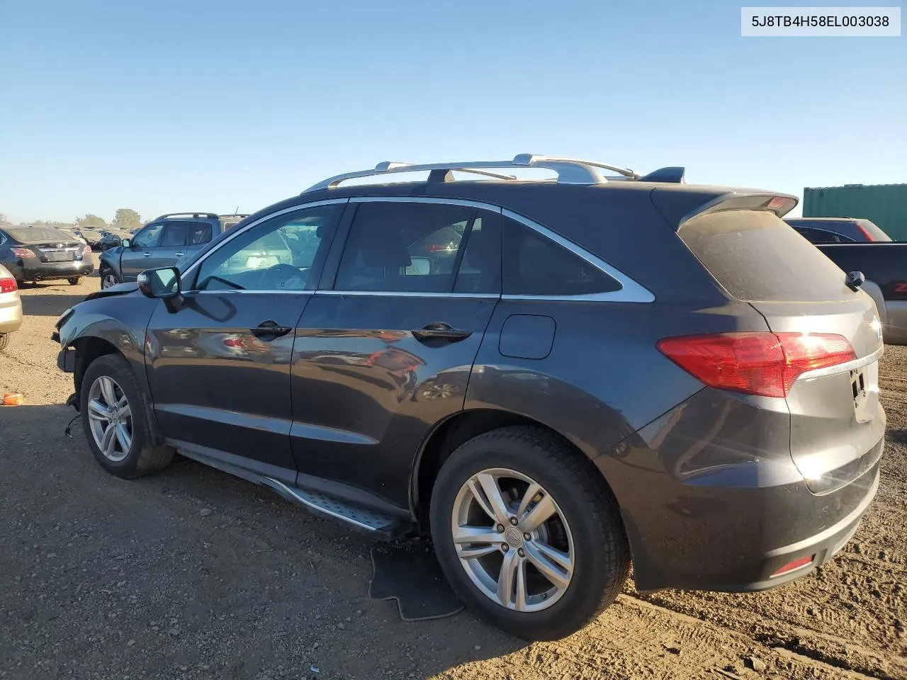 2014 Acura Rdx Technology VIN: 5J8TB4H58EL003038 Lot: 76241104