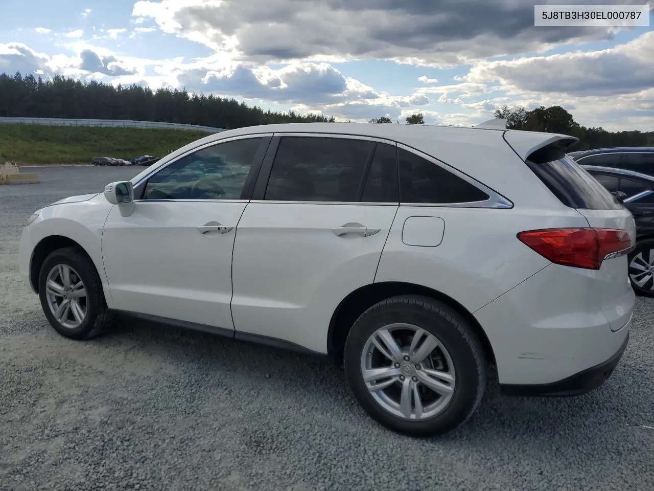 2014 Acura Rdx VIN: 5J8TB3H30EL000787 Lot: 76570774