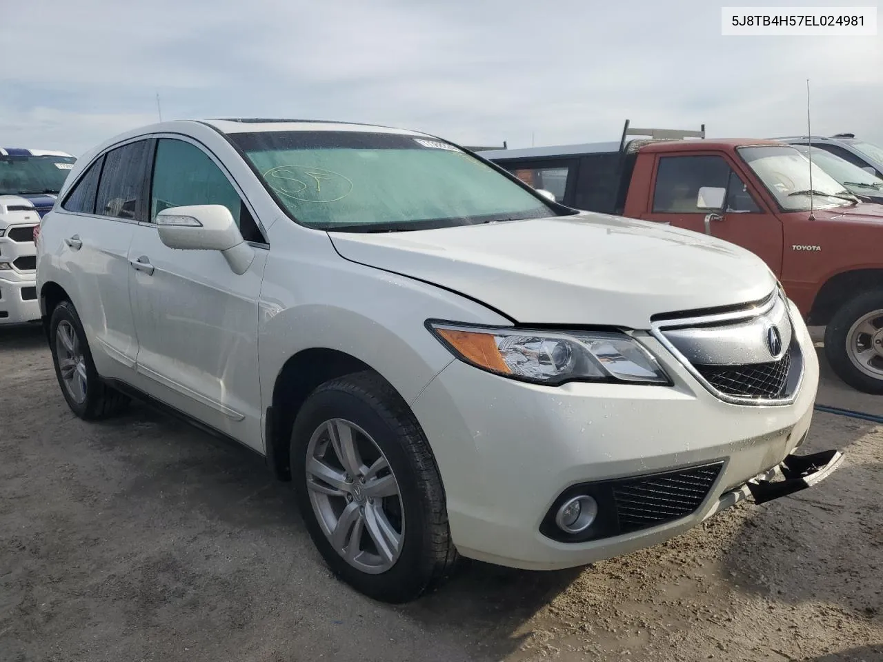 2014 Acura Rdx Technology VIN: 5J8TB4H57EL024981 Lot: 77368224