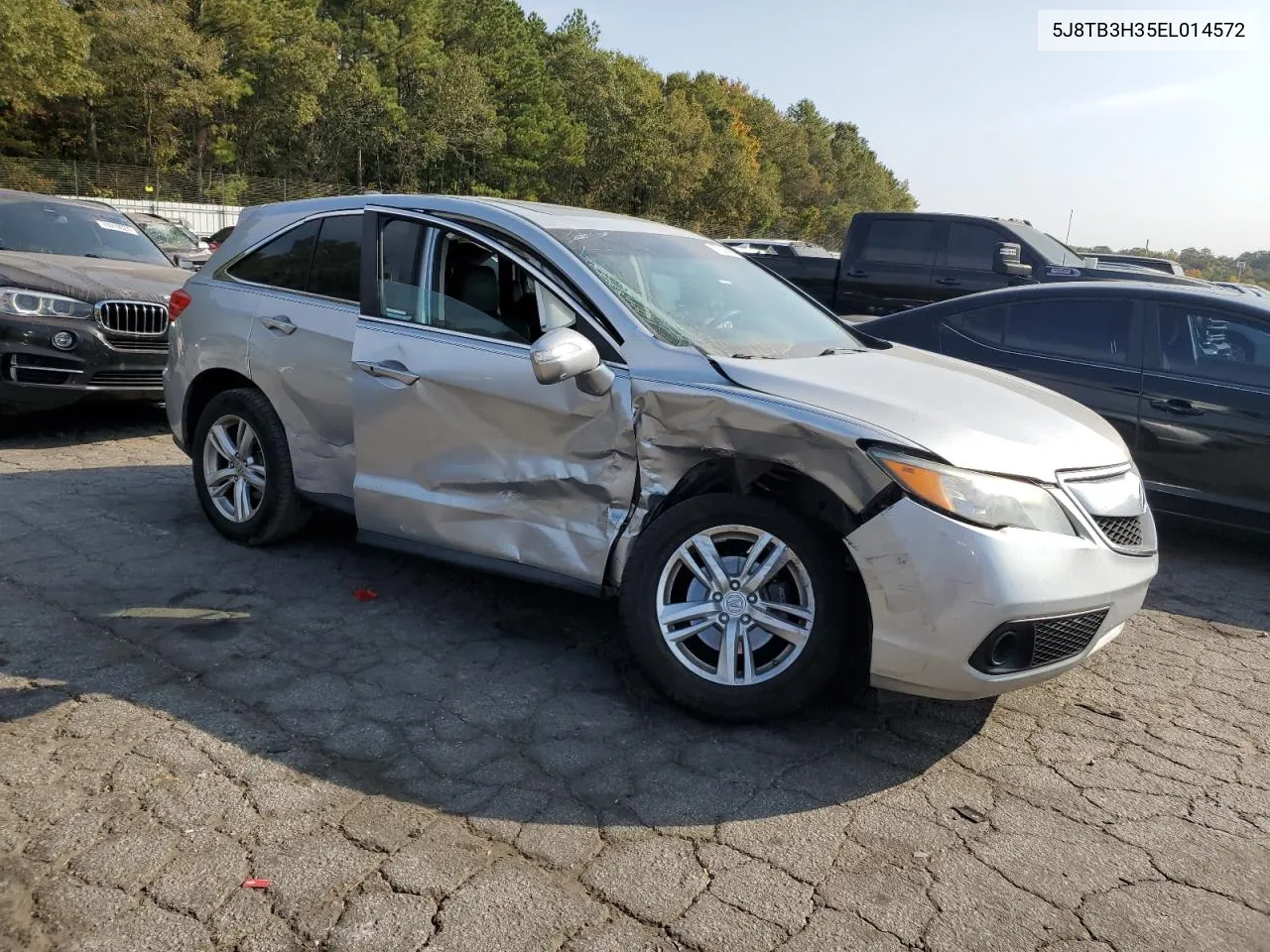 2014 Acura Rdx VIN: 5J8TB3H35EL014572 Lot: 77839974