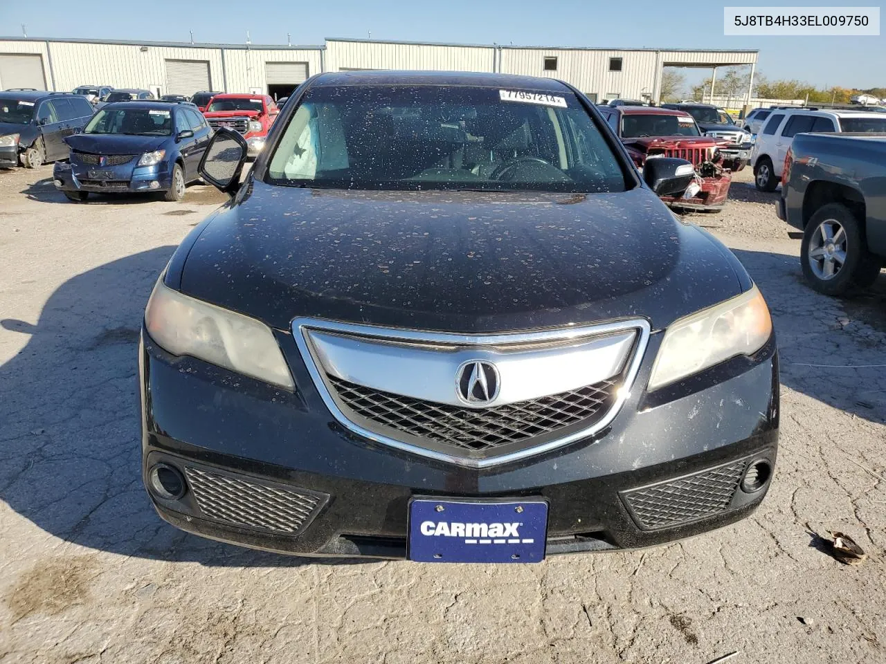 2014 Acura Rdx VIN: 5J8TB4H33EL009750 Lot: 77957214