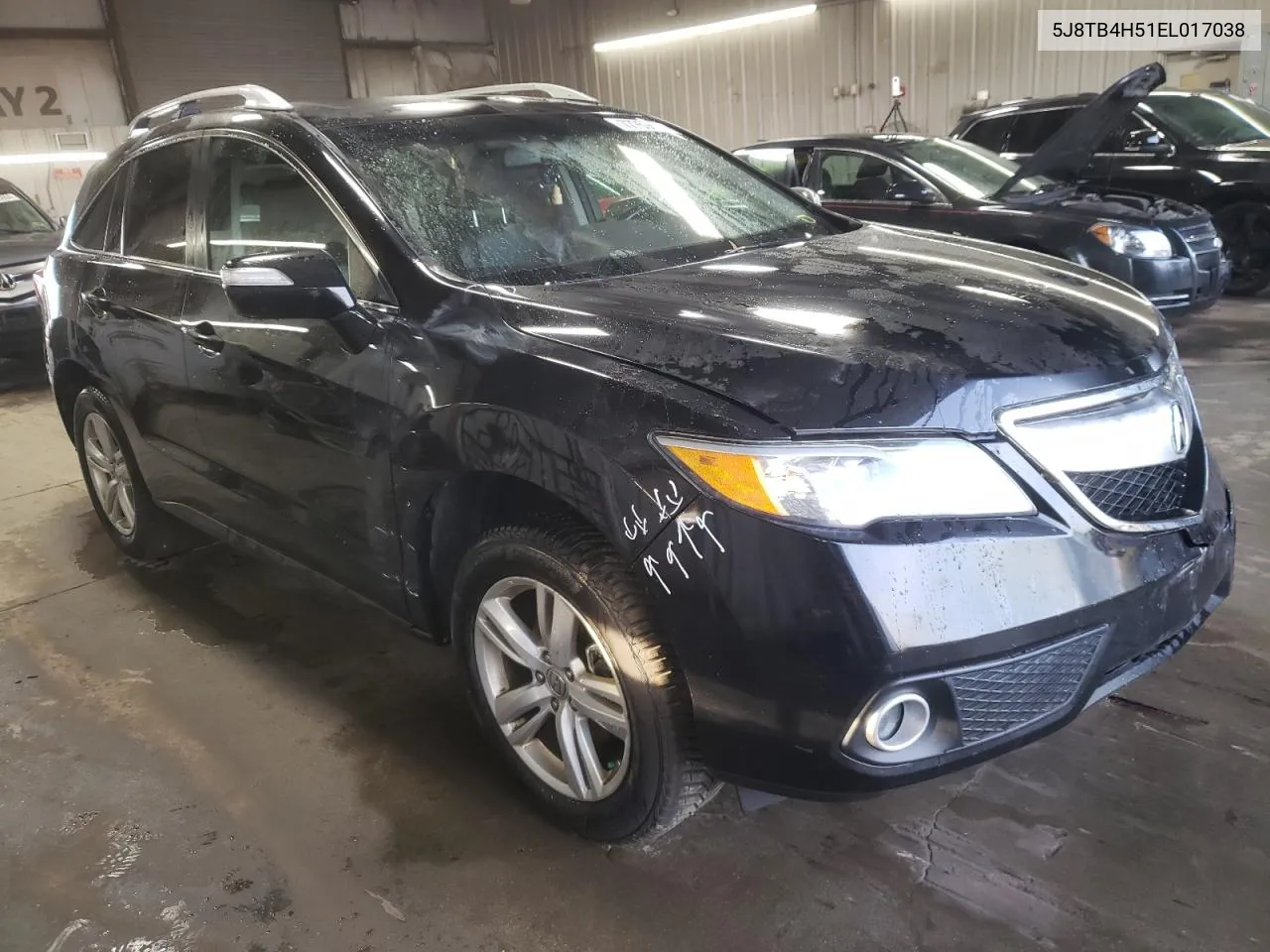 2014 Acura Rdx Technology VIN: 5J8TB4H51EL017038 Lot: 77959614