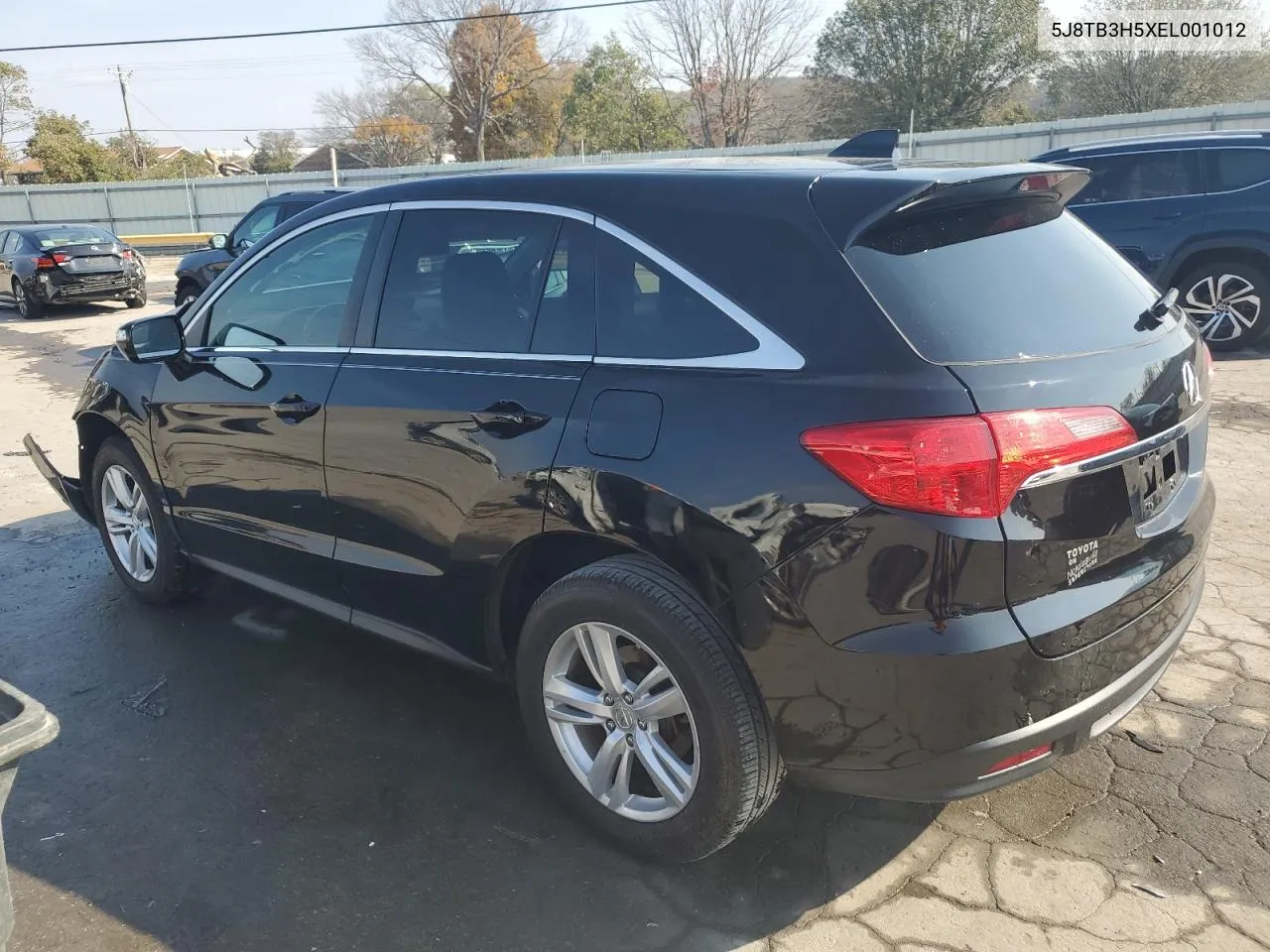 2014 Acura Rdx Technology VIN: 5J8TB3H5XEL001012 Lot: 78063264