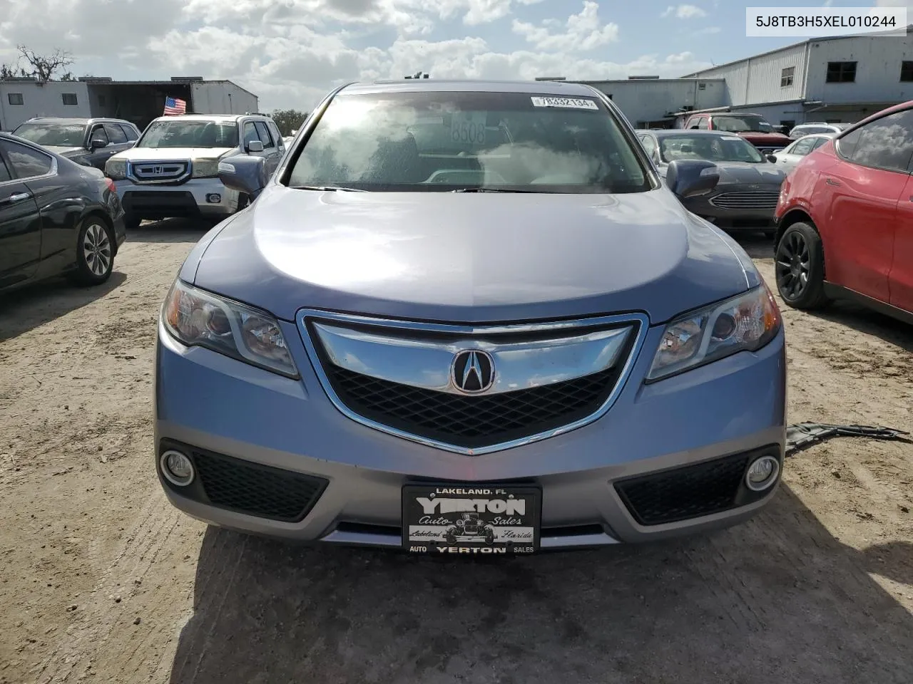 2014 Acura Rdx Technology VIN: 5J8TB3H5XEL010244 Lot: 78332134