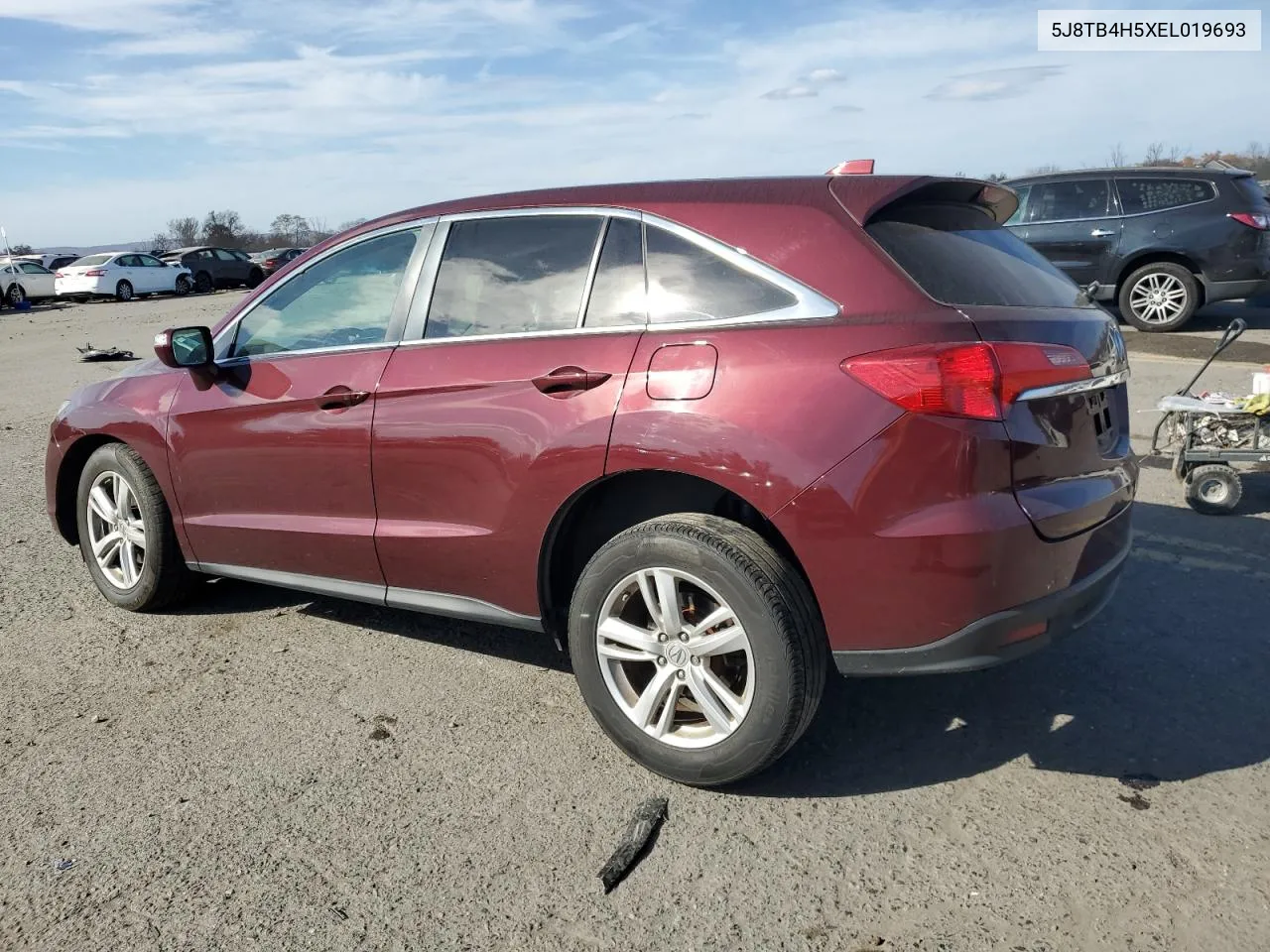 2014 Acura Rdx Technology VIN: 5J8TB4H5XEL019693 Lot: 78837514