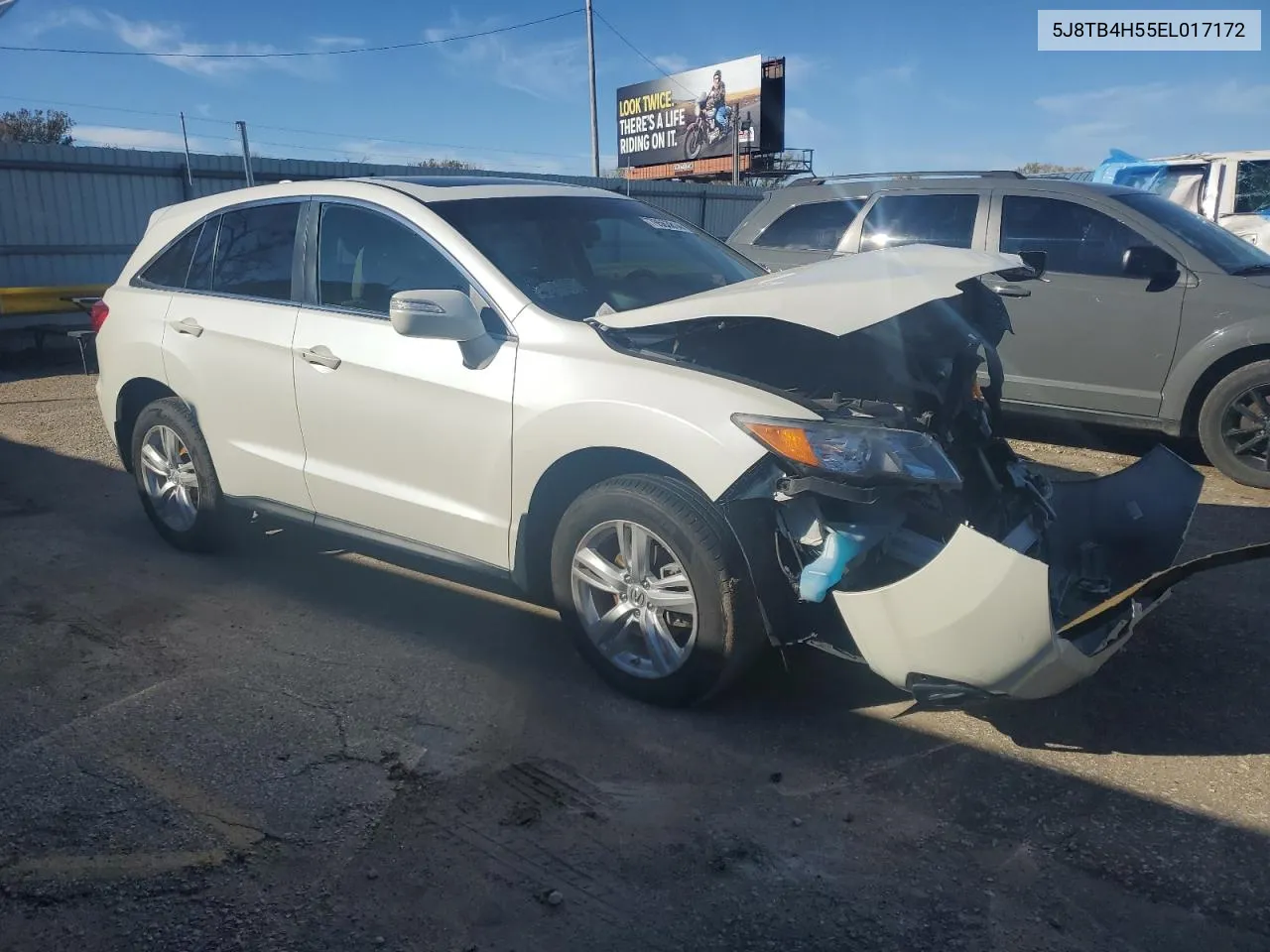 2014 Acura Rdx Technology VIN: 5J8TB4H55EL017172 Lot: 79563814