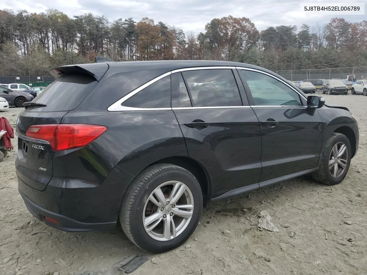 2014 Acura Rdx Technology VIN: 5J8TB4H52EL006789 Lot: 79726544