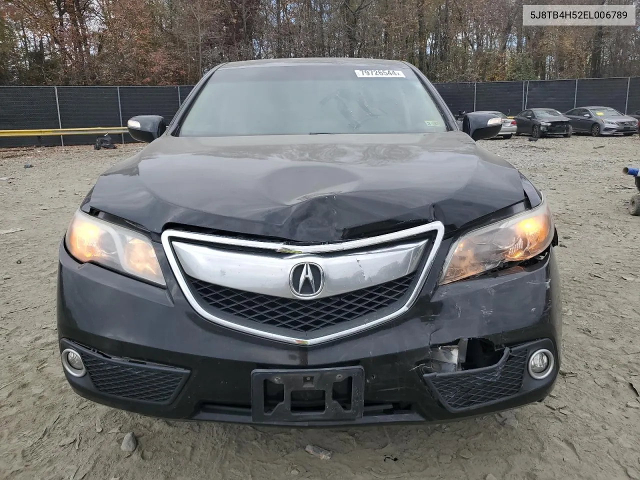 2014 Acura Rdx Technology VIN: 5J8TB4H52EL006789 Lot: 79726544