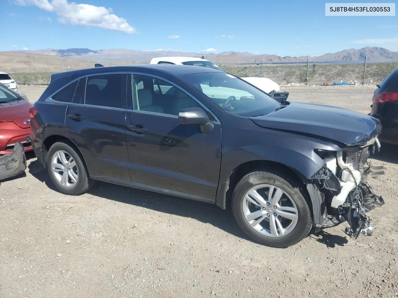 2015 Acura Rdx Technology VIN: 5J8TB4H53FL030553 Lot: 50872404