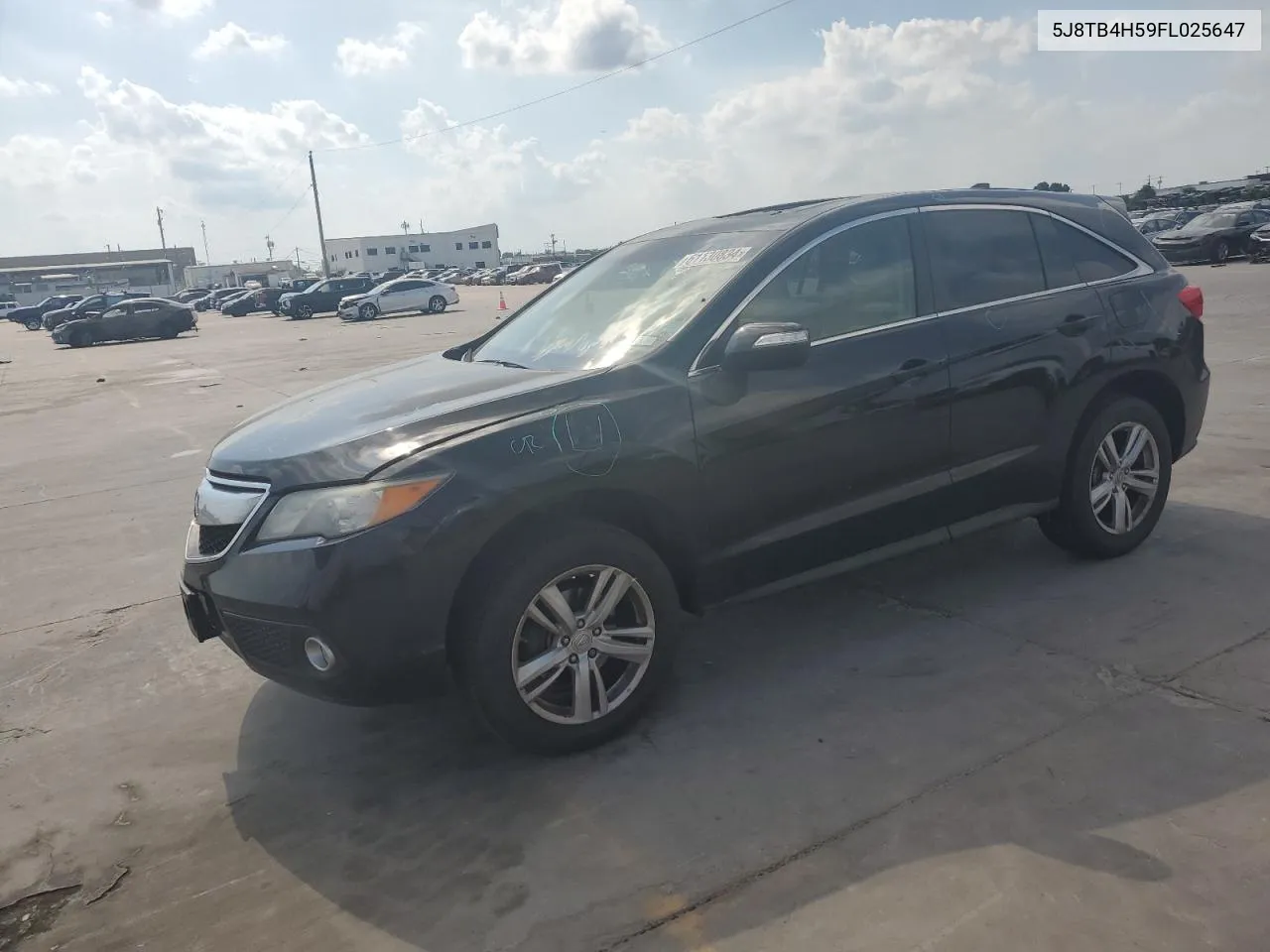 5J8TB4H59FL025647 2015 Acura Rdx Technology