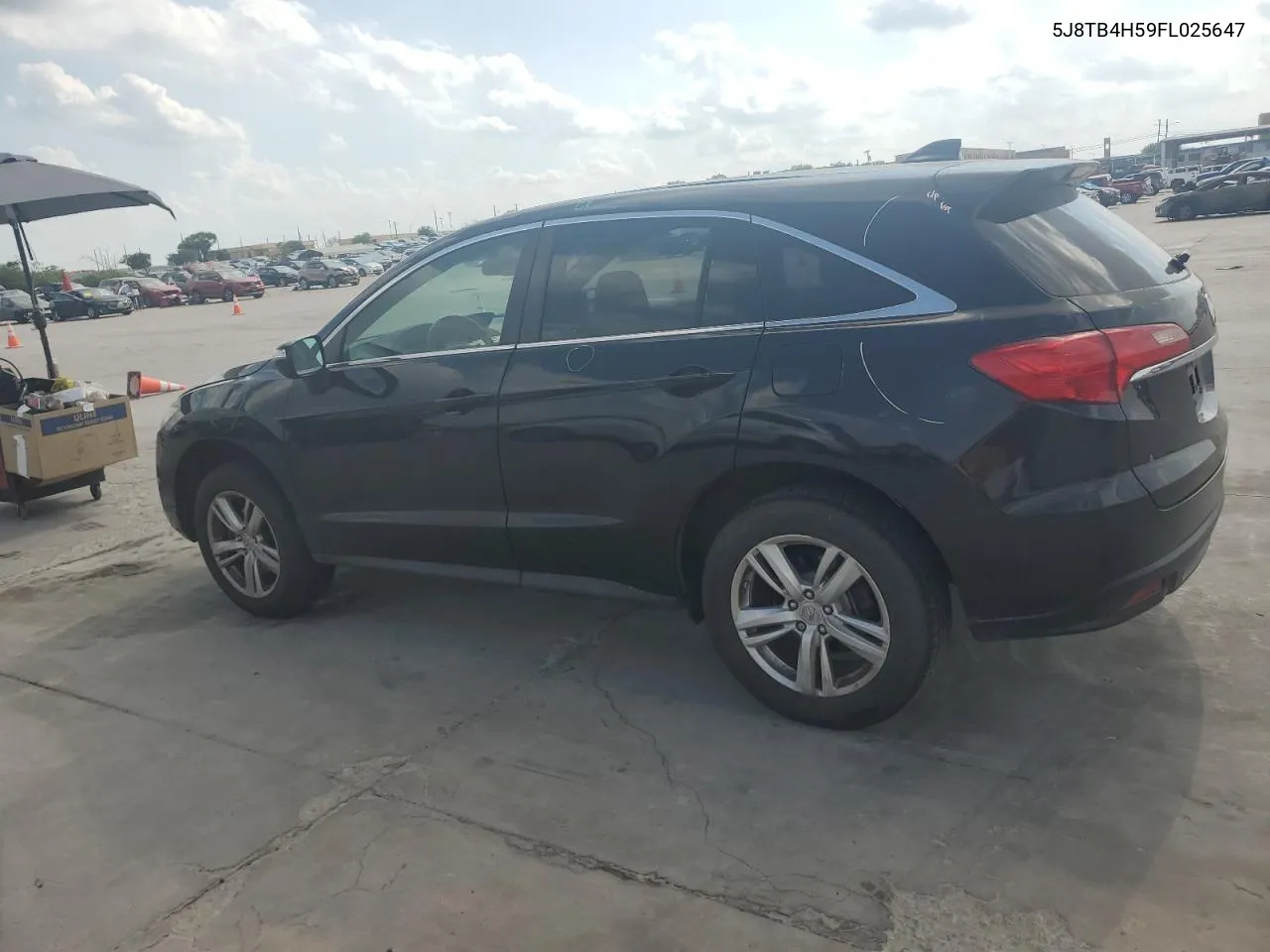 2015 Acura Rdx Technology VIN: 5J8TB4H59FL025647 Lot: 61130834