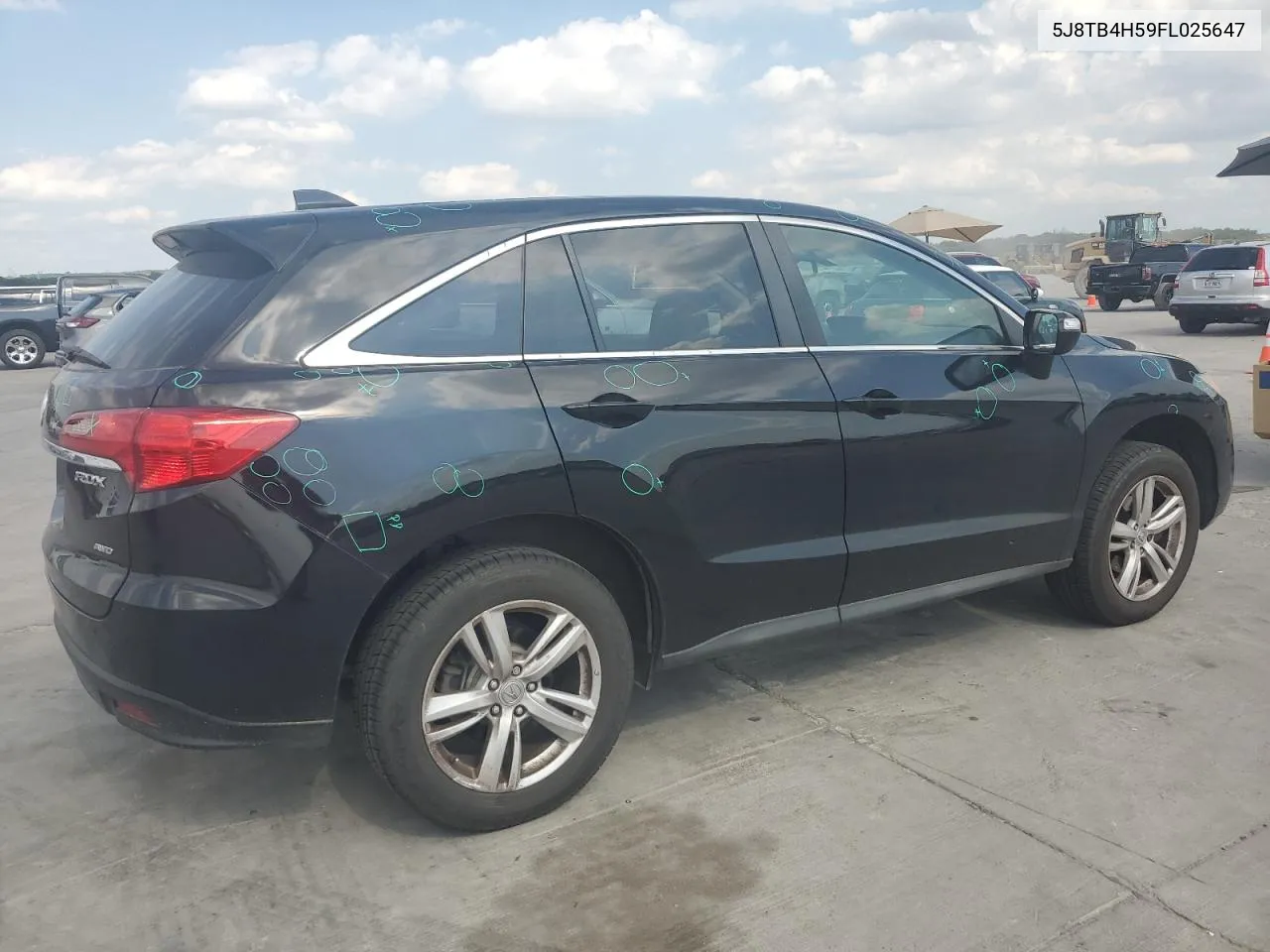 5J8TB4H59FL025647 2015 Acura Rdx Technology