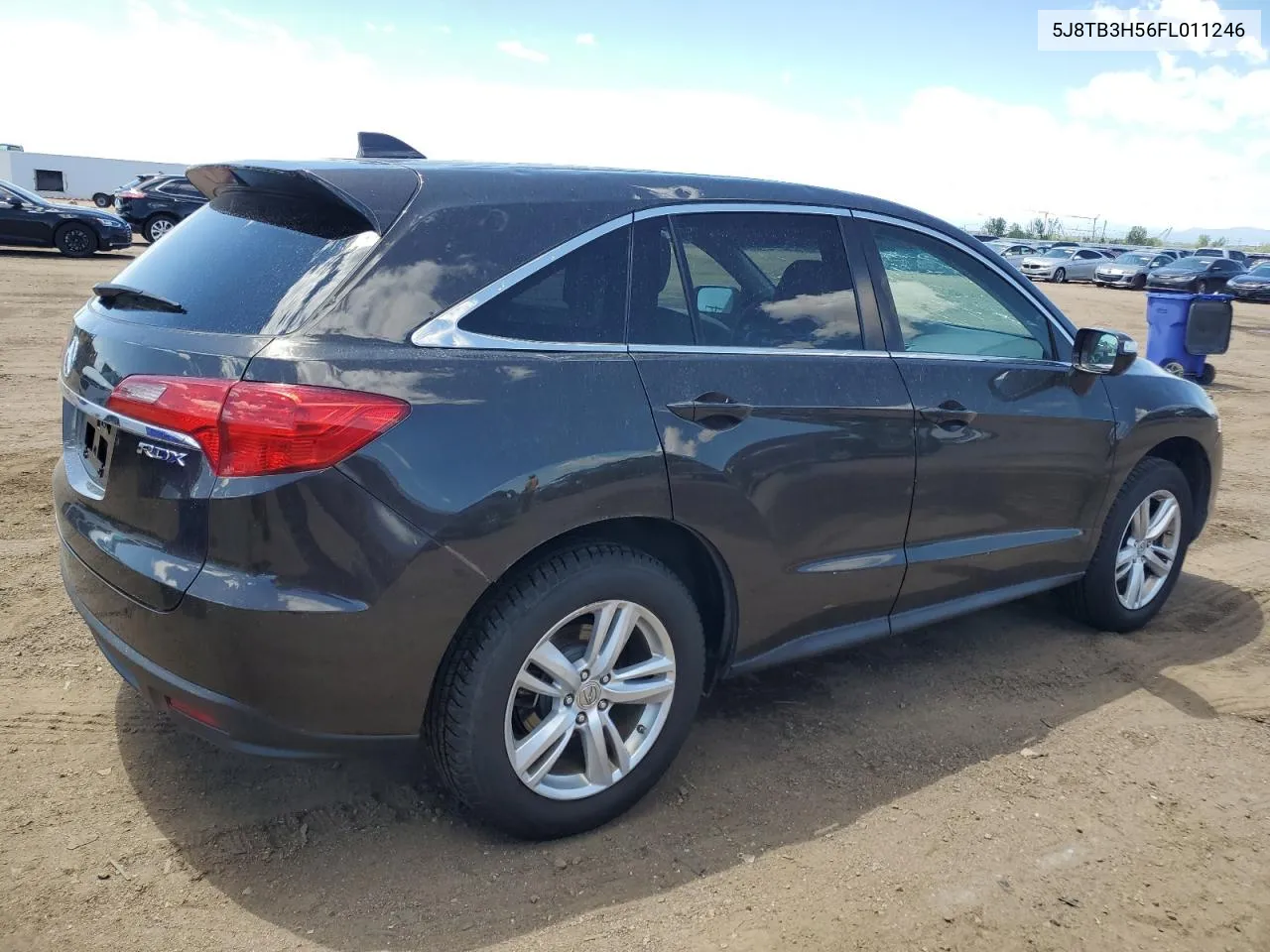 2015 Acura Rdx Technology VIN: 5J8TB3H56FL011246 Lot: 61590274