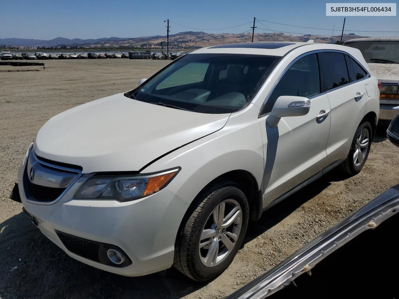 2015 Acura Rdx Technology VIN: 5J8TB3H54FL006434 Lot: 62833484