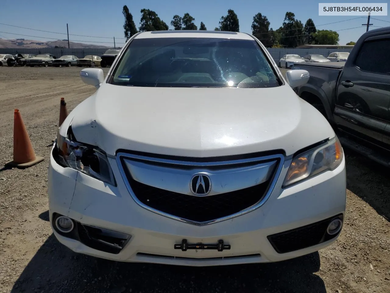 2015 Acura Rdx Technology VIN: 5J8TB3H54FL006434 Lot: 62833484