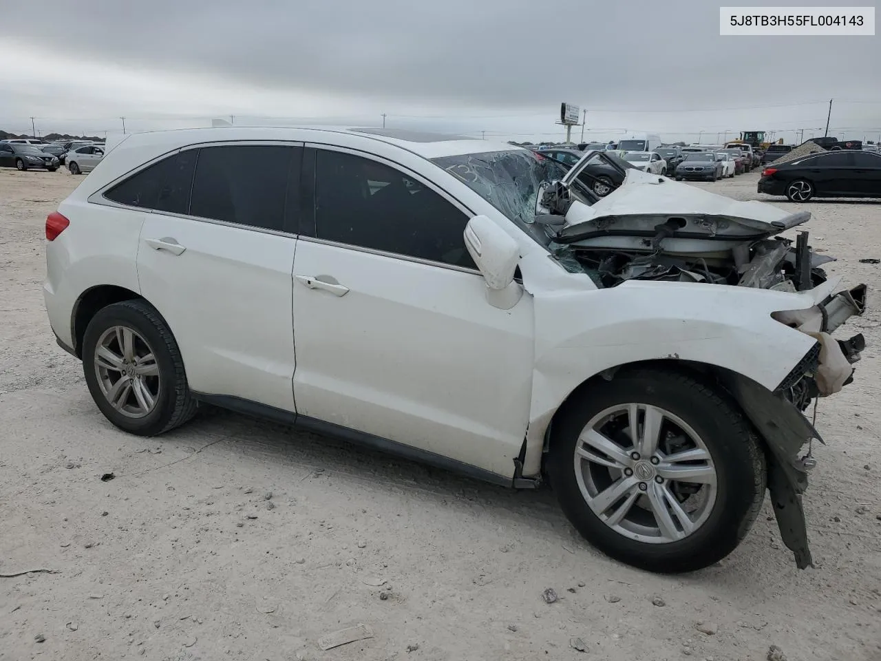 2015 Acura Rdx Technology VIN: 5J8TB3H55FL004143 Lot: 62891394