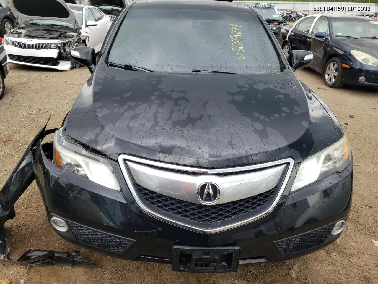 2015 Acura Rdx Technology VIN: 5J8TB4H59FL010033 Lot: 63019104