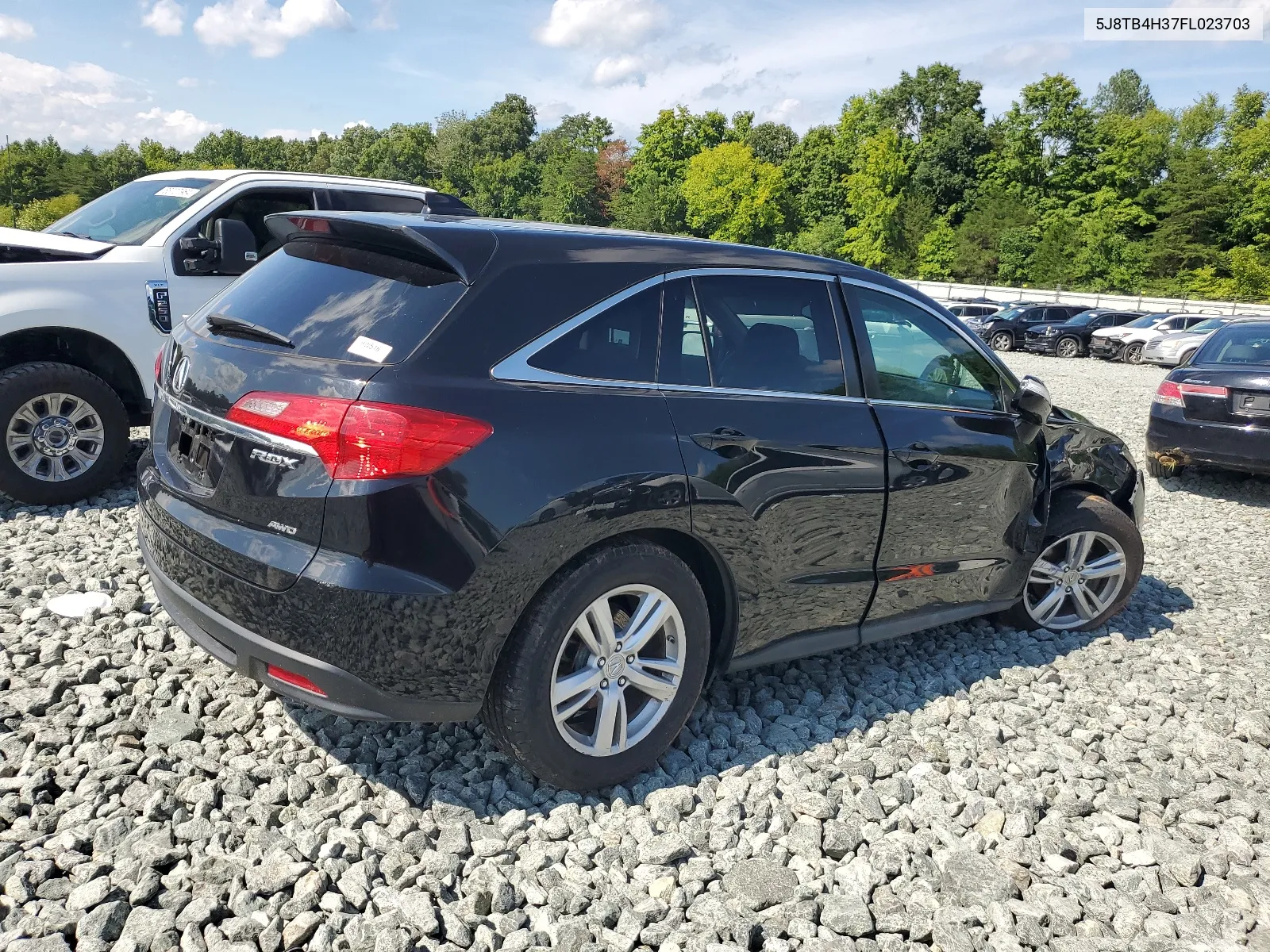 2015 Acura Rdx VIN: 5J8TB4H37FL023703 Lot: 65193374