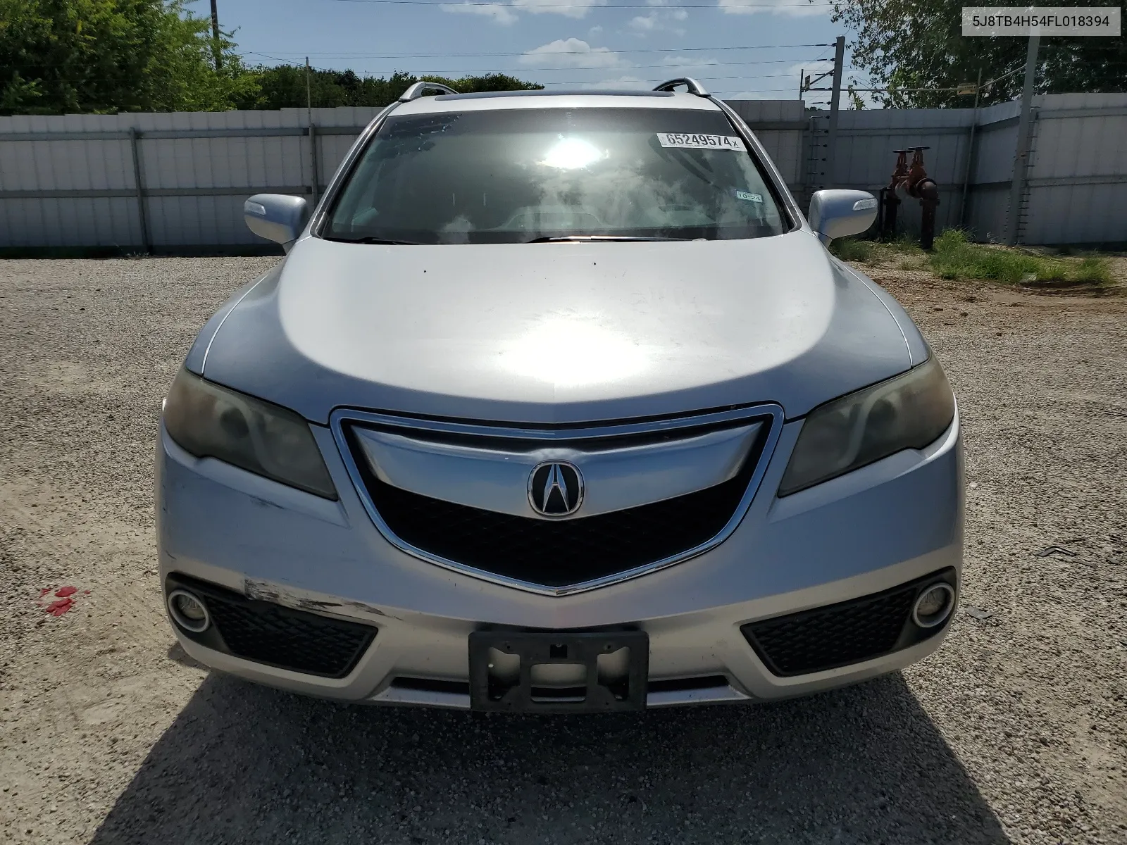 2015 Acura Rdx Technology VIN: 5J8TB4H54FL018394 Lot: 65249574