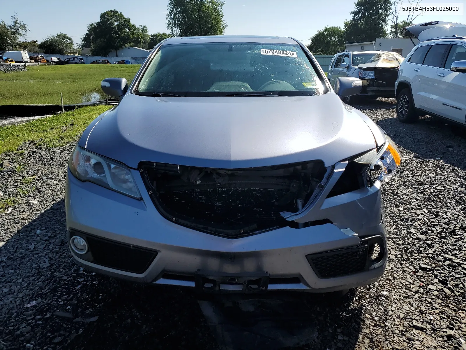 2015 Acura Rdx Technology VIN: 5J8TB4H53FL025000 Lot: 67048424