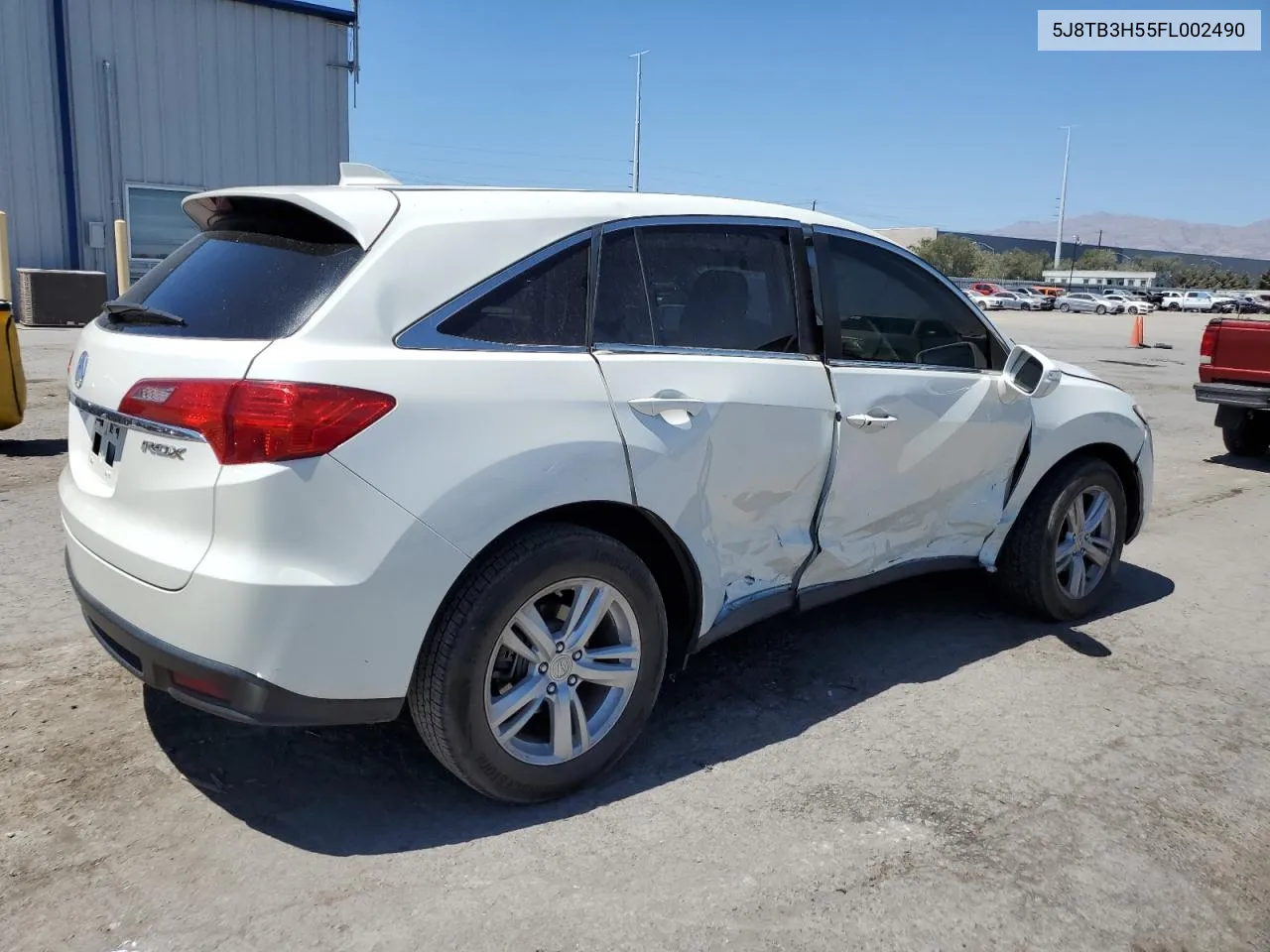 5J8TB3H55FL002490 2015 Acura Rdx Technology